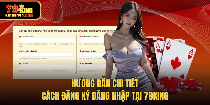 Hướng dẫn chi tiết cách đăng ký đăng nhập tại 79KING