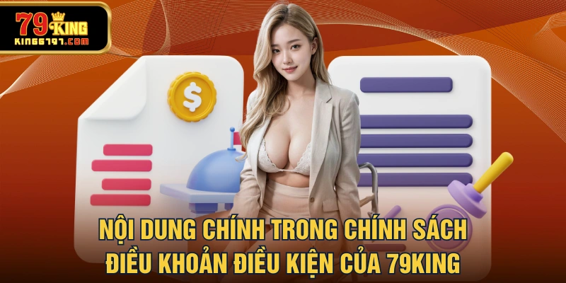 Nội dung chính trong chính sách điều khoản điều kiện của 79KING